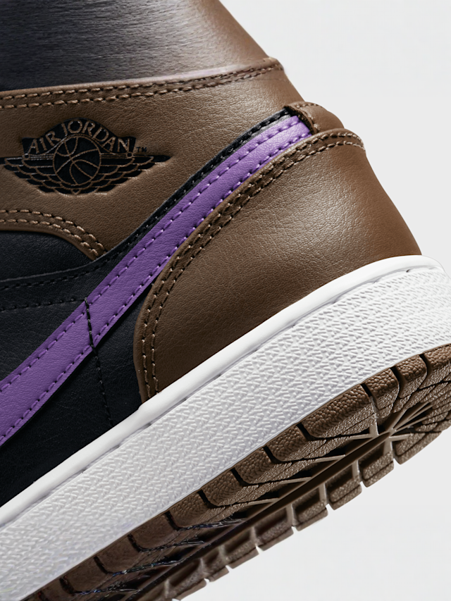 Jordan, Air Jordan 1 Mid (GS), black, Image 8 of 8