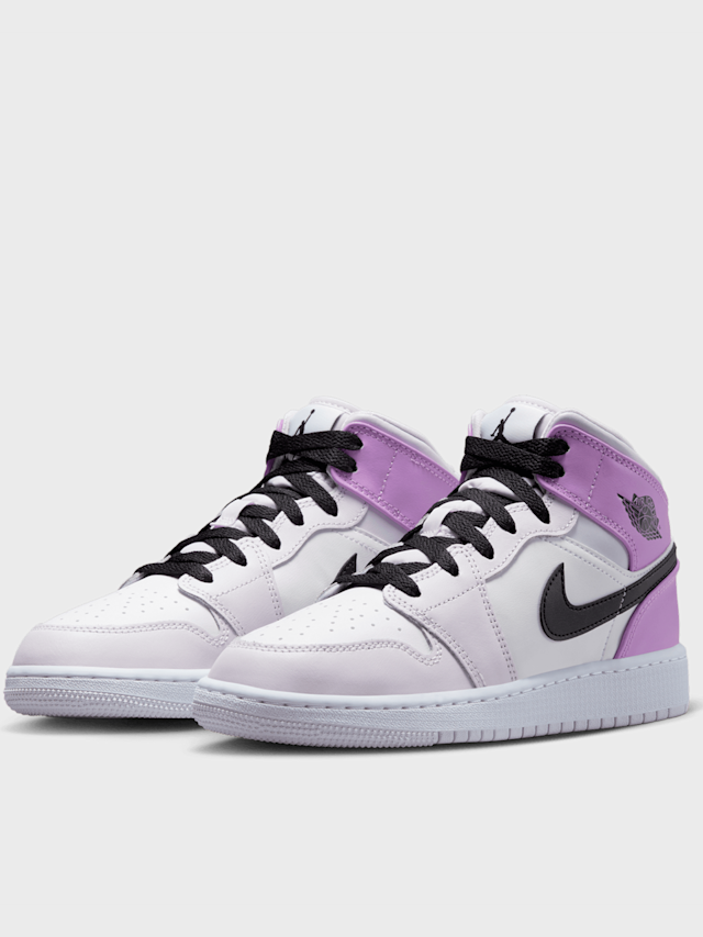 Jordan, Air 1 Mid (GS), white, Image 4 of 8