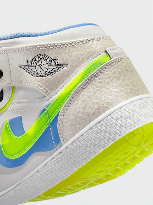 Jordan, Air Jordan 1 Mid SE (GS), white, Image 8 of 8