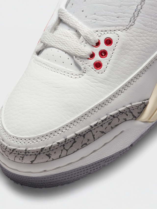 Jordan, Air Jordan 3 Retro (GS), white, Image 7 of 8