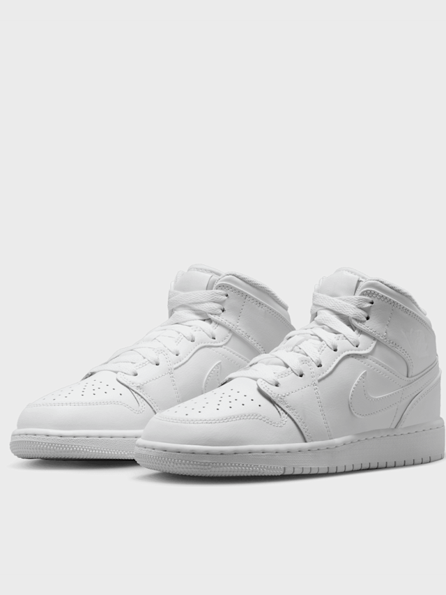 Jordan, Jordan 1 Mid (GS), white, Image 4 of 8