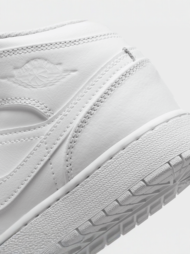 Jordan, Jordan 1 Mid (GS), white, Image 8 of 8
