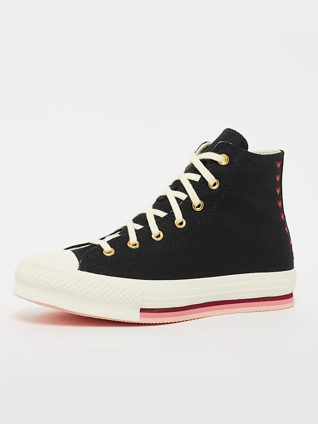 Converse, Chuck Taylor All Star Eva Lift (GS), zwart, Afbeelding 2 van 5
