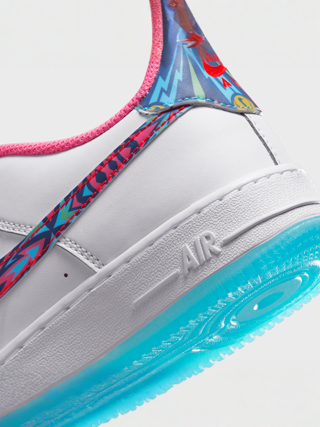 Nike, Air Force 1 (GS), wit, Afbeelding 8 van 8