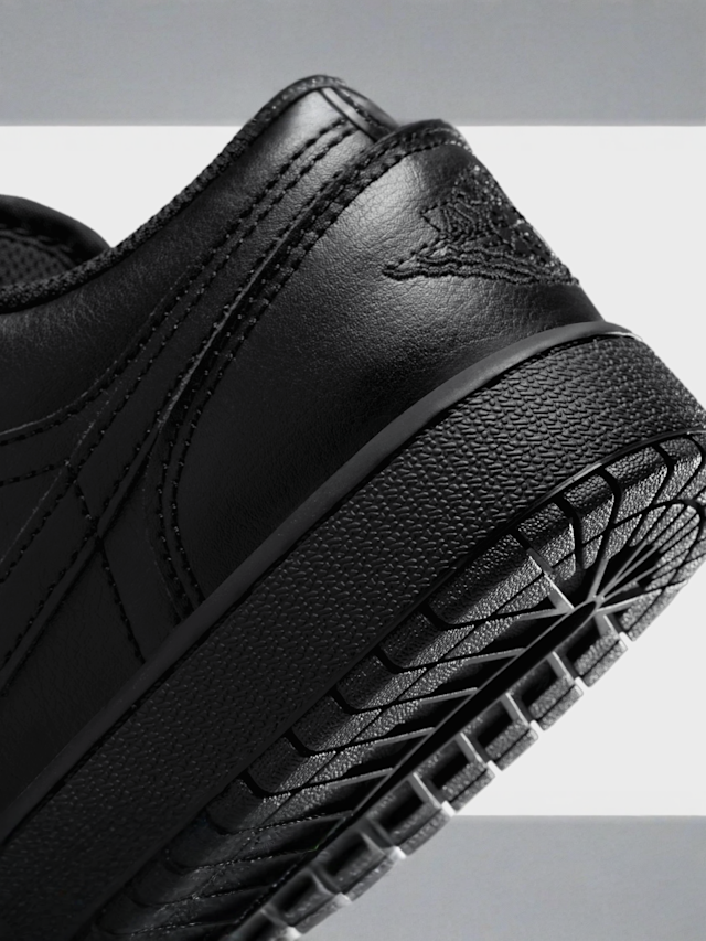 Jordan, Jordan 1 Low (GS), black, Image 8 of 8