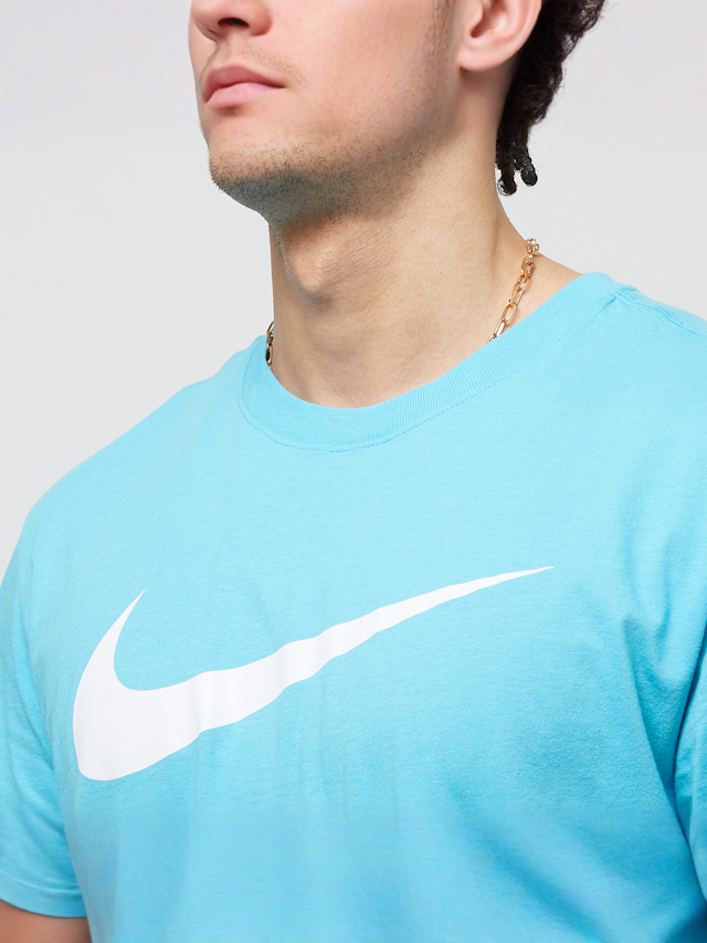 Nike, Sportswear Swoosh Tee, blue, Image 3 of 5