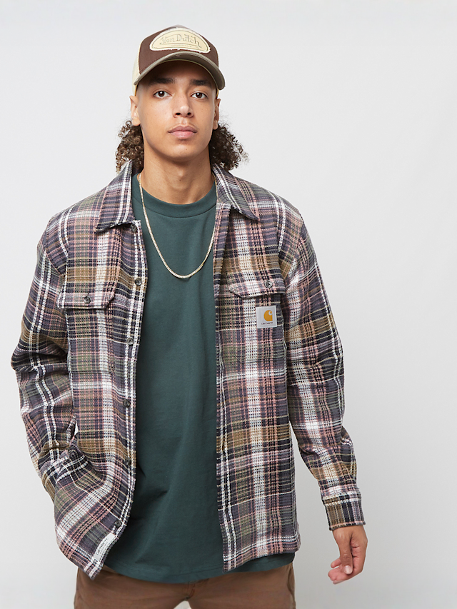 Carhartt WIP, Longsleeve Valmon Shirt, bruin, Afbeelding 1 van 4
