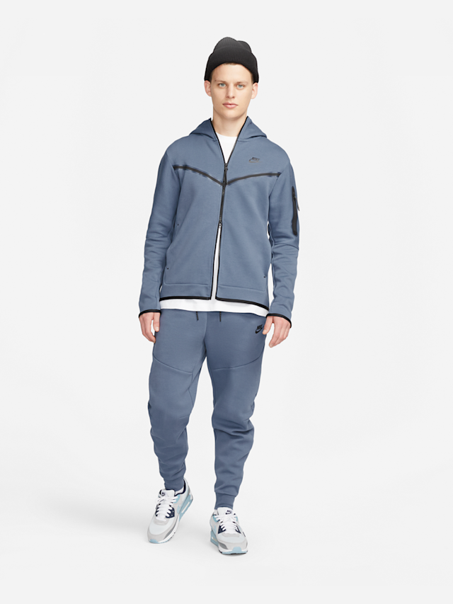 Nike, Sportswear Tech Fleece Full-Zip Hoodie, blauw, Afbeelding 7 van 7