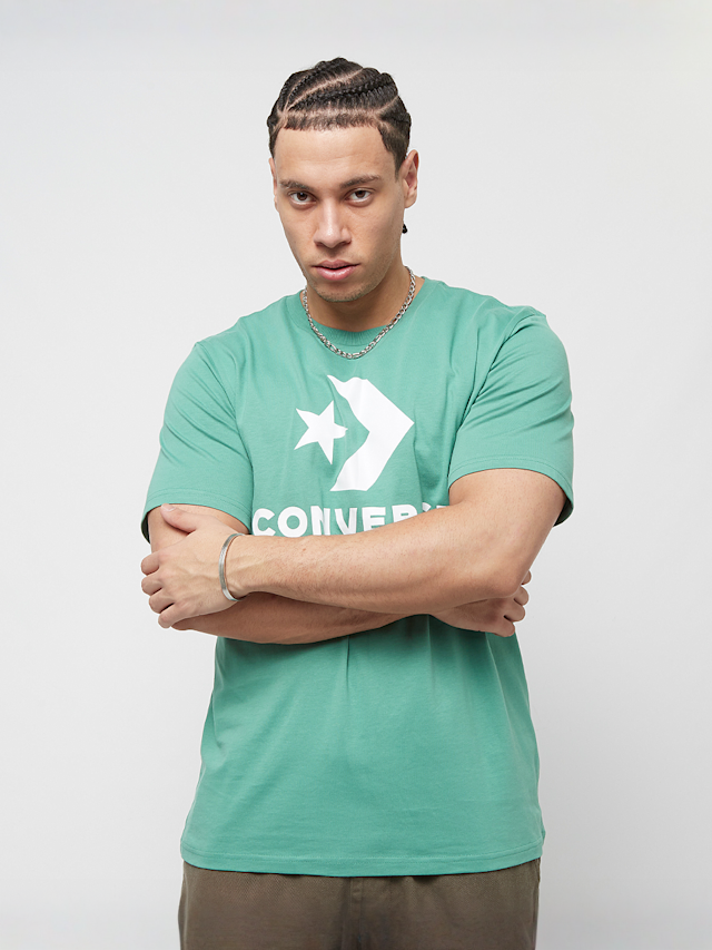 Converse, Converse Chuck Patch Tee, blauw, Afbeelding 1 van 5