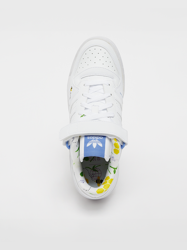 adidas Originals, Forum Low (GS), white, Image 5 of 5