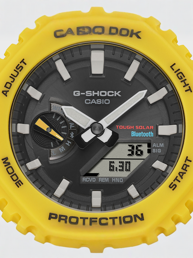 G-SHOCK, GA-B2100C-9AER, żółty, Obraz 3 z 6