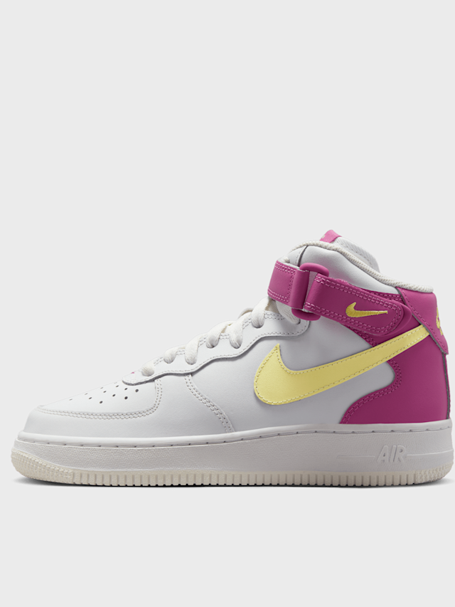 Nike, Air Force 1 Mid LE (GS), wit, Afbeelding 1 van 8