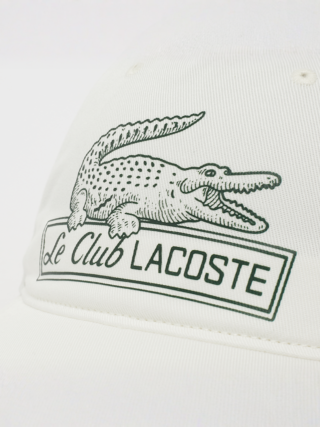 Lacoste, Neo Heritage Cap, wit, Afbeelding 4 van 5
