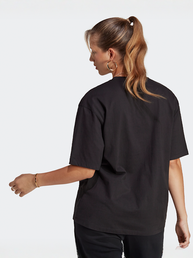 adidas Originals, Trefoil Essentials T-shirt, zwart, Afbeelding 2 van 3