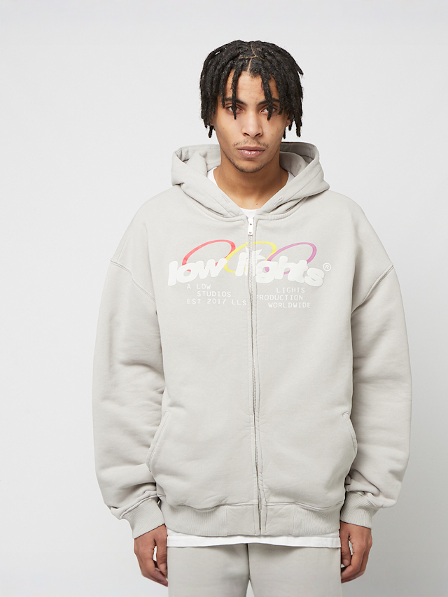 Low Lights Studios, Zipper, grijs, Afbeelding 1 van 5