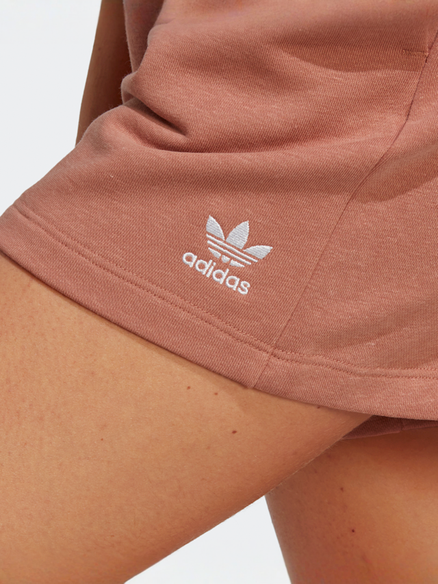 adidas Originals, Essentials Fleece Shorts, brązowy, Obraz 3 z 5