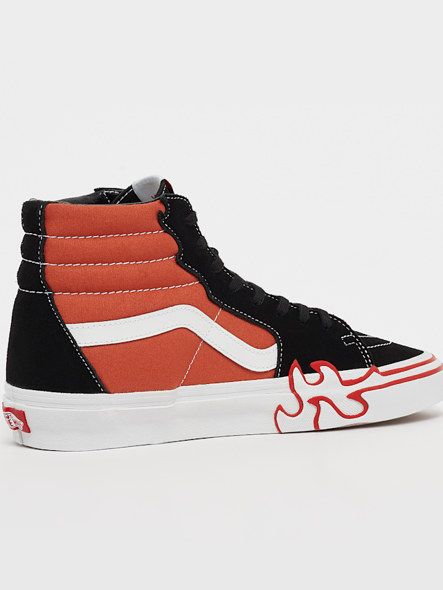 Vans, SK8-Hi Flame, grijs, Afbeelding 3 van 5
