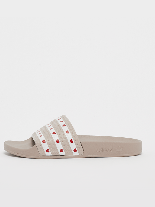 adidas Originals, Slides adilette W, brązowy, Obraz 1 z 5