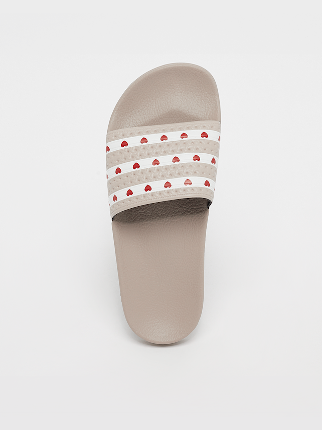 adidas Originals, Slides adilette W, brązowy, Obraz 5 z 5