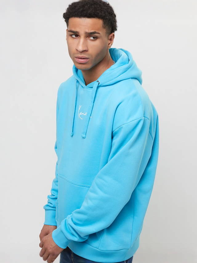 Karl Kani, Small Signature Essential Hoodie, blauw, Afbeelding 1 van 4