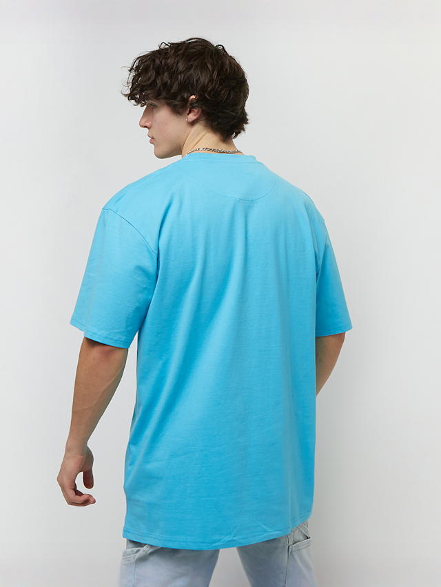 Karl Kani, Small Signature Essential Tee, niebieski, Obraz 2 z 5