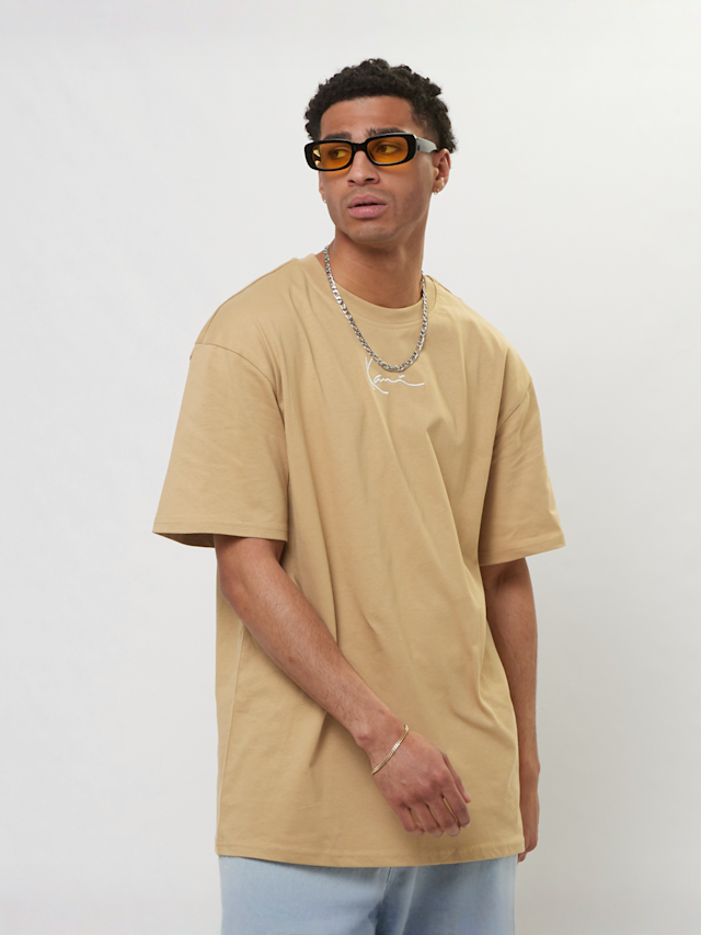 Karl Kani, Small Signature Essential Tee, bruin, Afbeelding 1 van 4