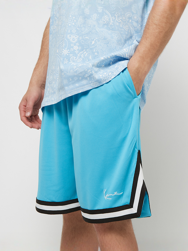 Karl Kani, Small Signature Essential Mesh Shorts, blauw, Afbeelding 3 van 5
