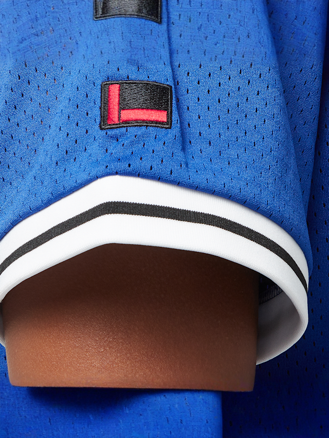 FUBU, Varsity Mesh Tee, blauw, Afbeelding 5 van 6