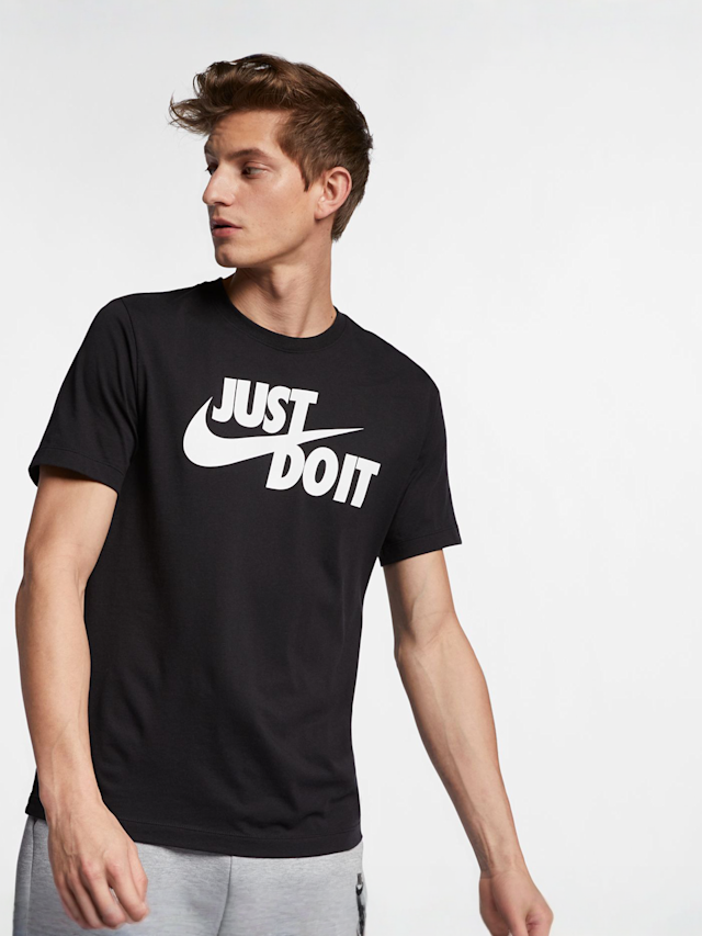 Nike, Sportswear Just do it T-Shirt, zwart, Afbeelding 1 van 5
