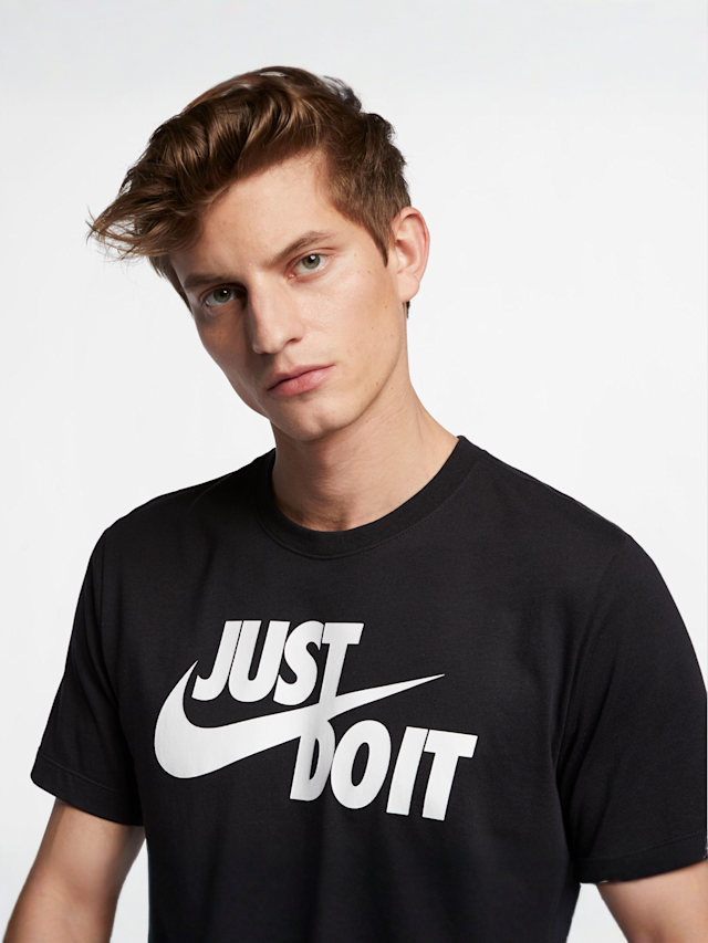 Nike, Sportswear Just do it T-Shirt, zwart, Afbeelding 3 van 5