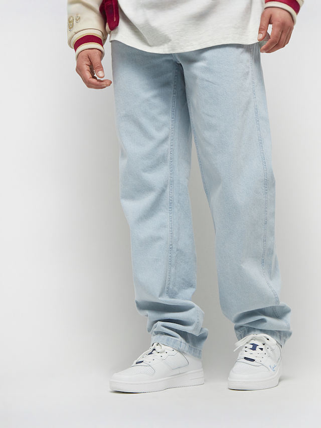 Karl Kani, Small Signature Baggy Five Pocket Denim, blue, Image 1 of 5