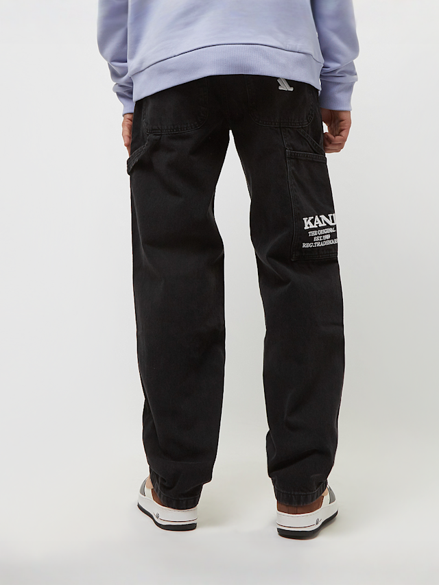 Karl Kani, Retro Baggy Workwear Denim, black, Image 2 of 7