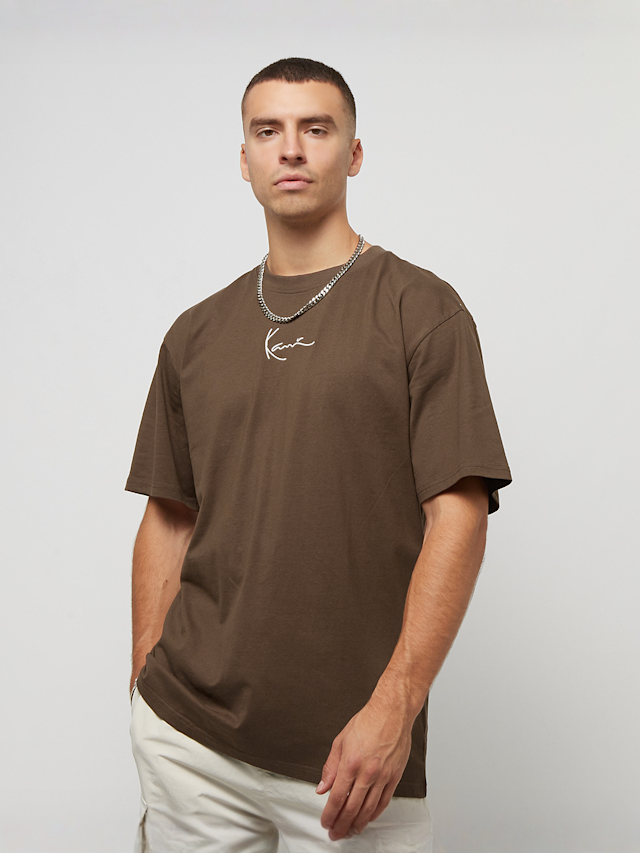 Karl Kani, Small Signature Essential Tee, brązowy, Obraz 1 z 4