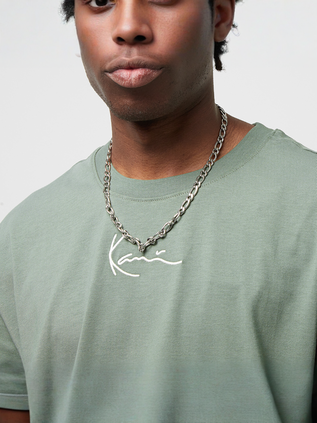 Karl Kani, Small Signature Essential Tee, green, Image 3 of 5
