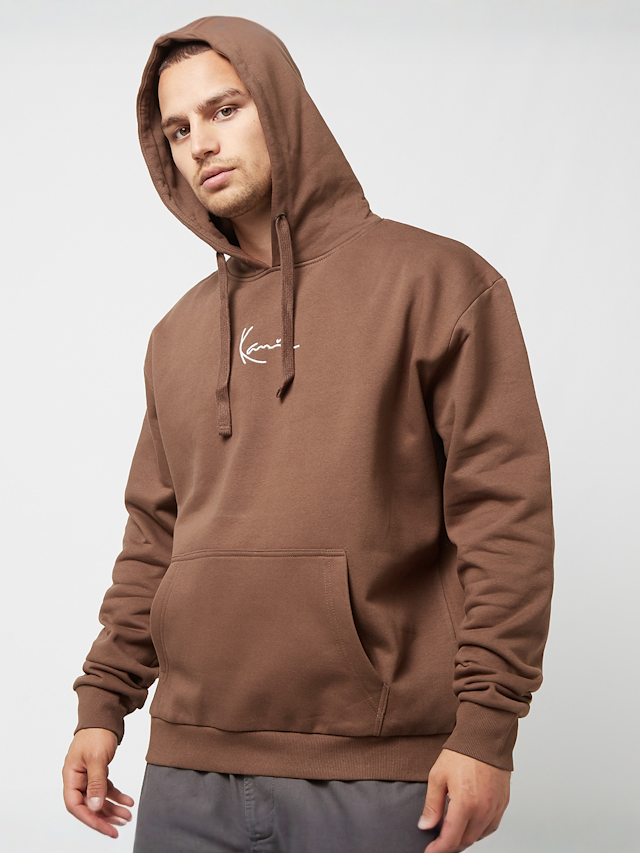 Karl Kani, Small Signature Essential Hoodie, bruin, Afbeelding 1 van 5