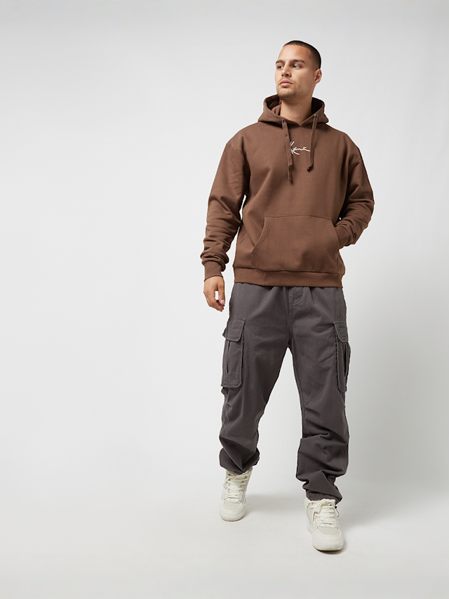 Karl Kani, Small Signature Essential Hoodie, brown, Image 4 of 5