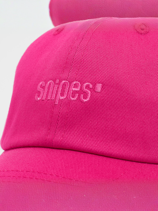 SNIPES, Basic Logo Baseball Cap, zwart, Afbeelding 4 van 4