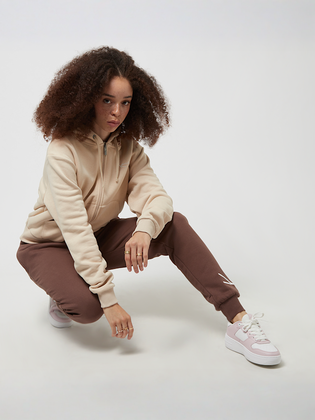 Karl Kani, Chest Signature Essential Zip Hoodie, beige, Afbeelding 4 van 4