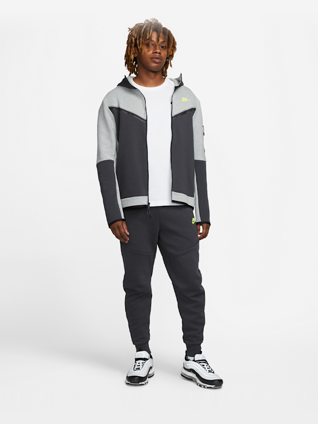 Nike, Sportswear Tech Fleece Full-Zip Hoodie, grijs, Afbeelding 8 van 8