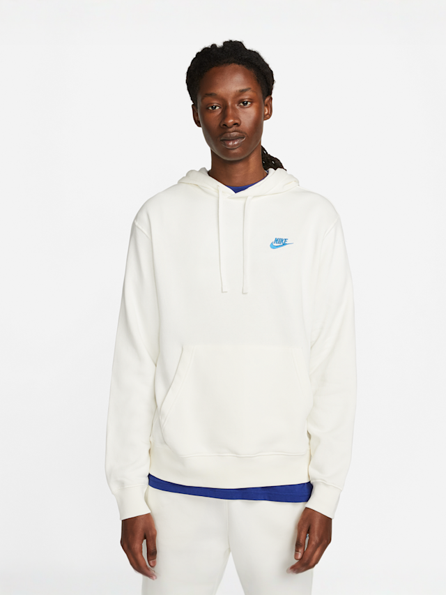 Nike, Sportswear Club Fleece Hoodie, beige, Image 1 of 5