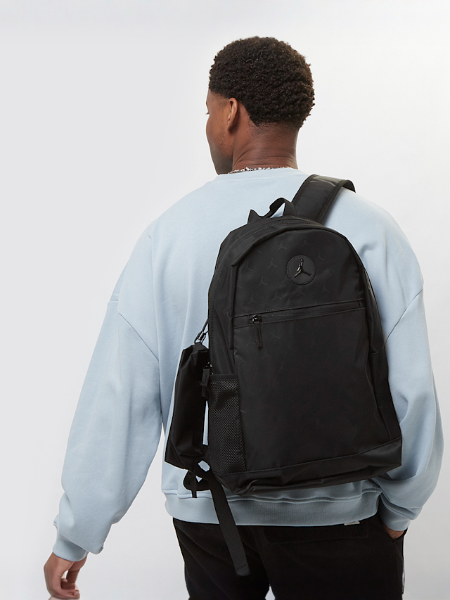 Jordan, Monogram Jumpman School Backpack with Pencil Case, black, Image 6 of 6