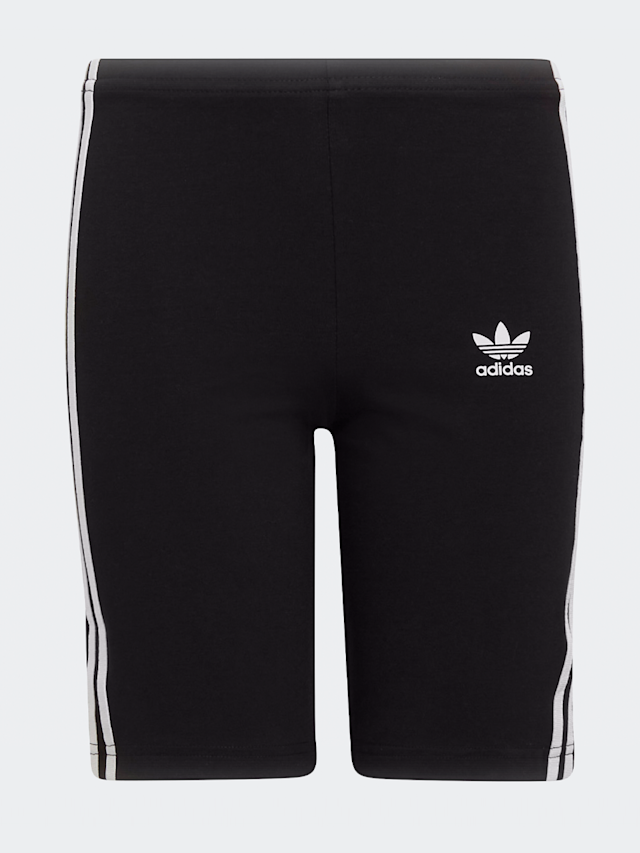 adidas Originals, adicolor 3-Stripes Cycling Short, zwart, Afbeelding 1 van 5