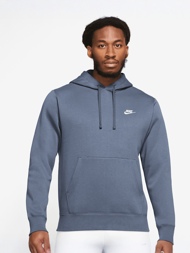 Nike, Sportswear Club Fleece Hoodie, green, Image 1 of 4