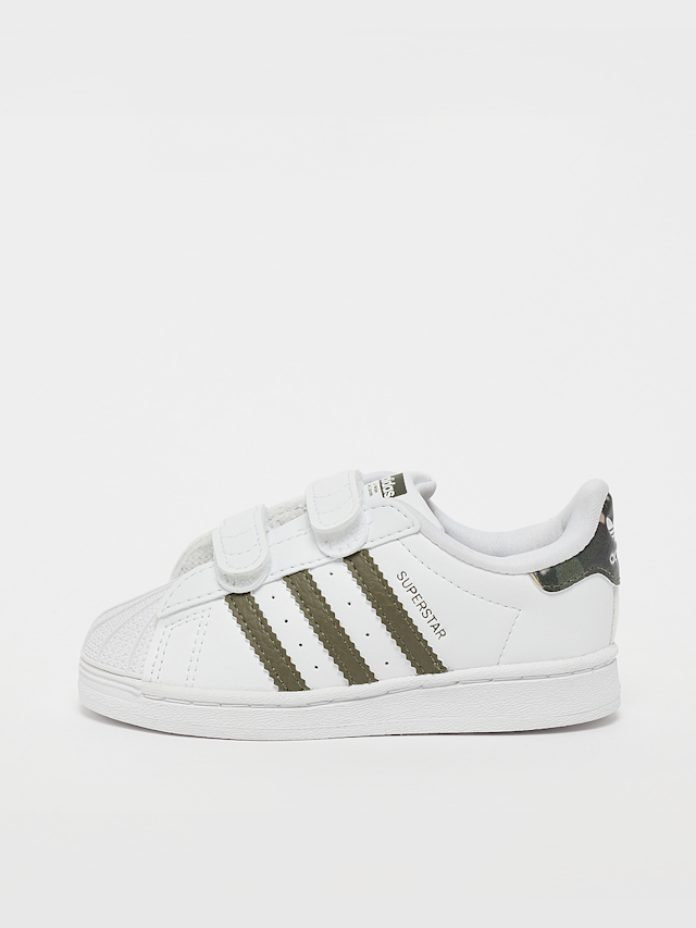 adidas Originals, Superstar Toddlers, white, Image 1 of 5