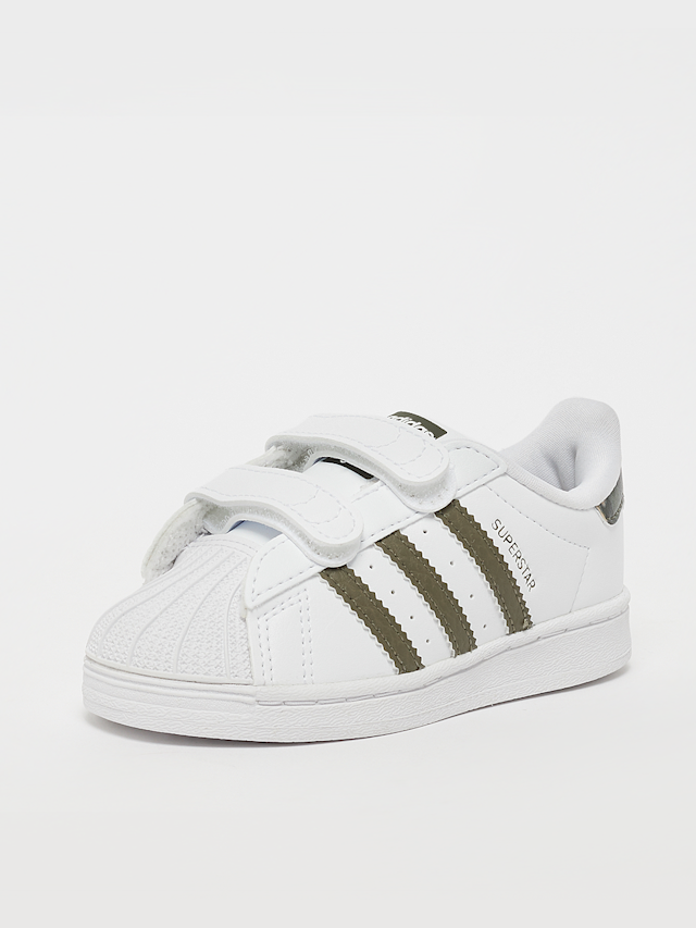 adidas Originals, Superstar Toddlers, white, Image 2 of 5