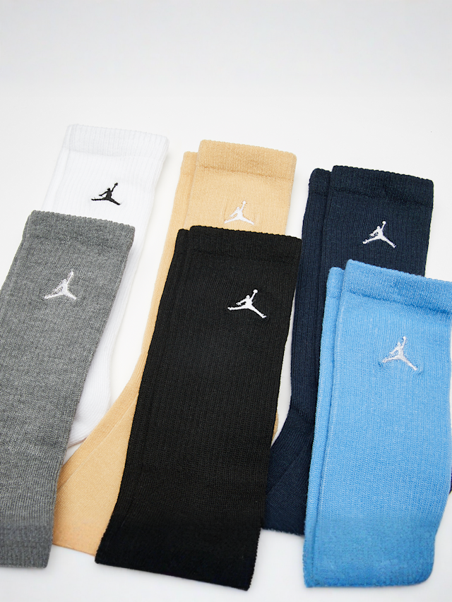 Jordan, 6 PACK - Everyday Essentials Crew, wit, Afbeelding 2 van 2