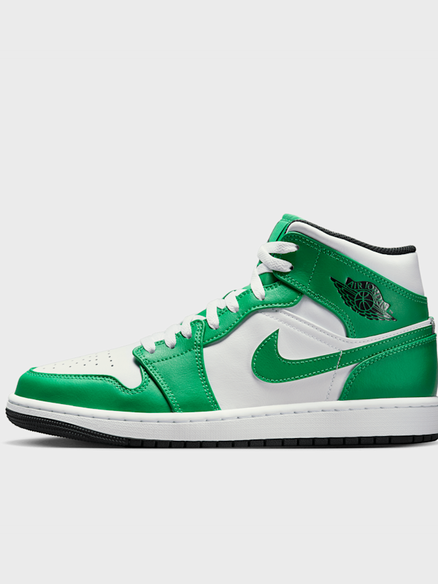 Jordan, Air Jordan 1 Mid, green, Image 1 of 8