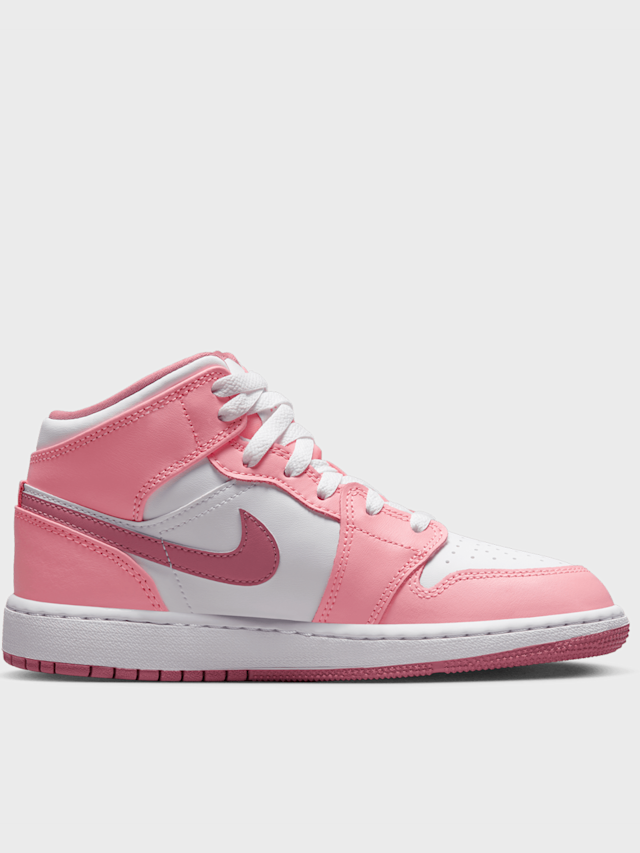 Jordan, Air Jordan 1 Mid (GS), light pink, Image 2 of 8