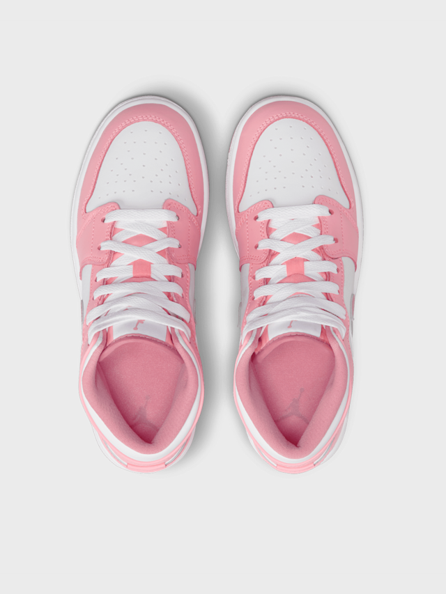 Jordan, Jordan 1 Mid (GS), Pink, Image 6 of 8