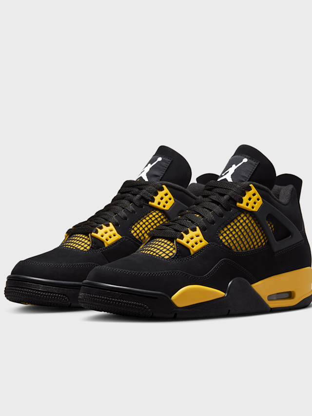 Jordan, Air Jordan 4 Retro, black, Image 4 of 9